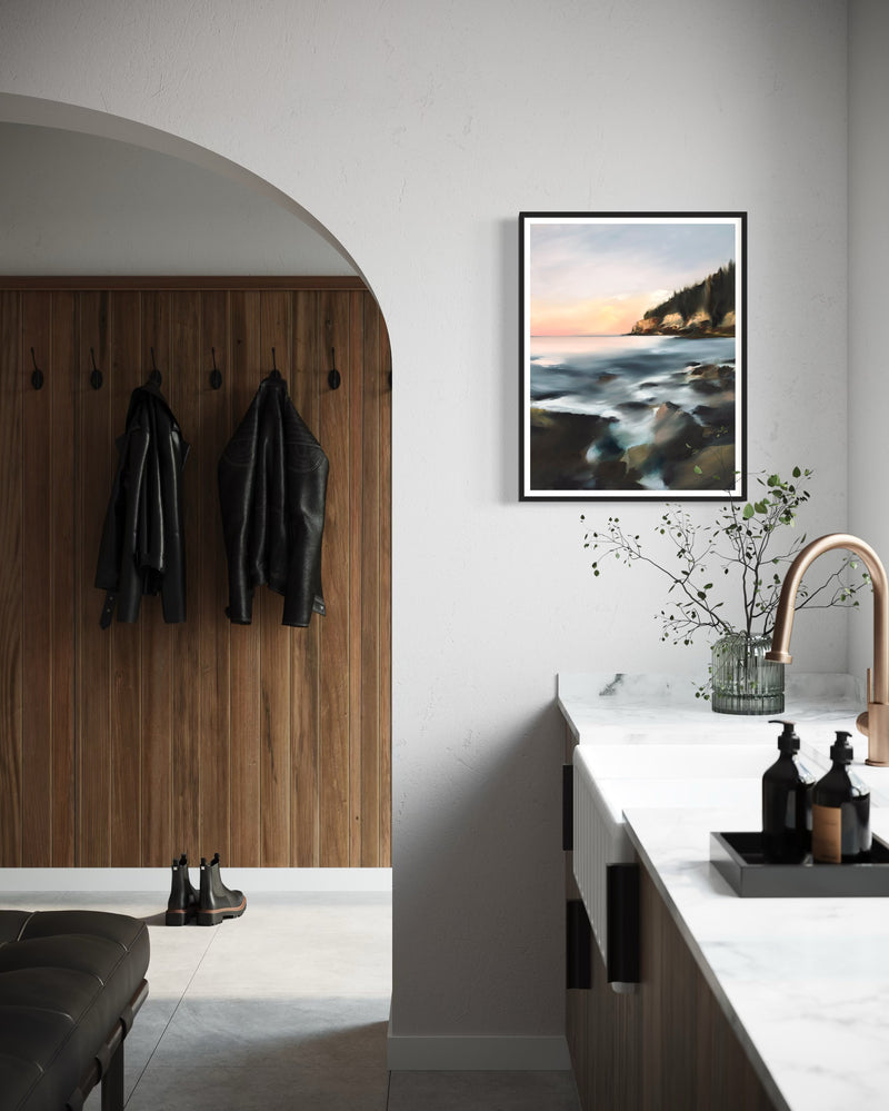 "Acadia at Dusk" - Art Print