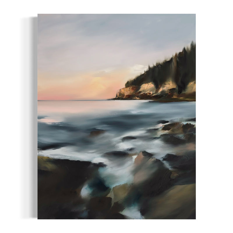 "Acadia at Dusk" - Art Print