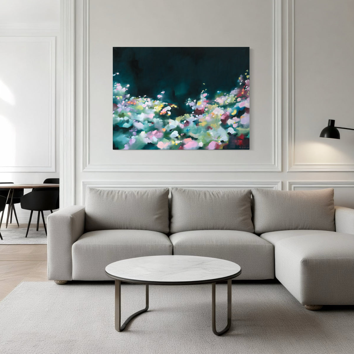 "Twilight Garden" - Art Print