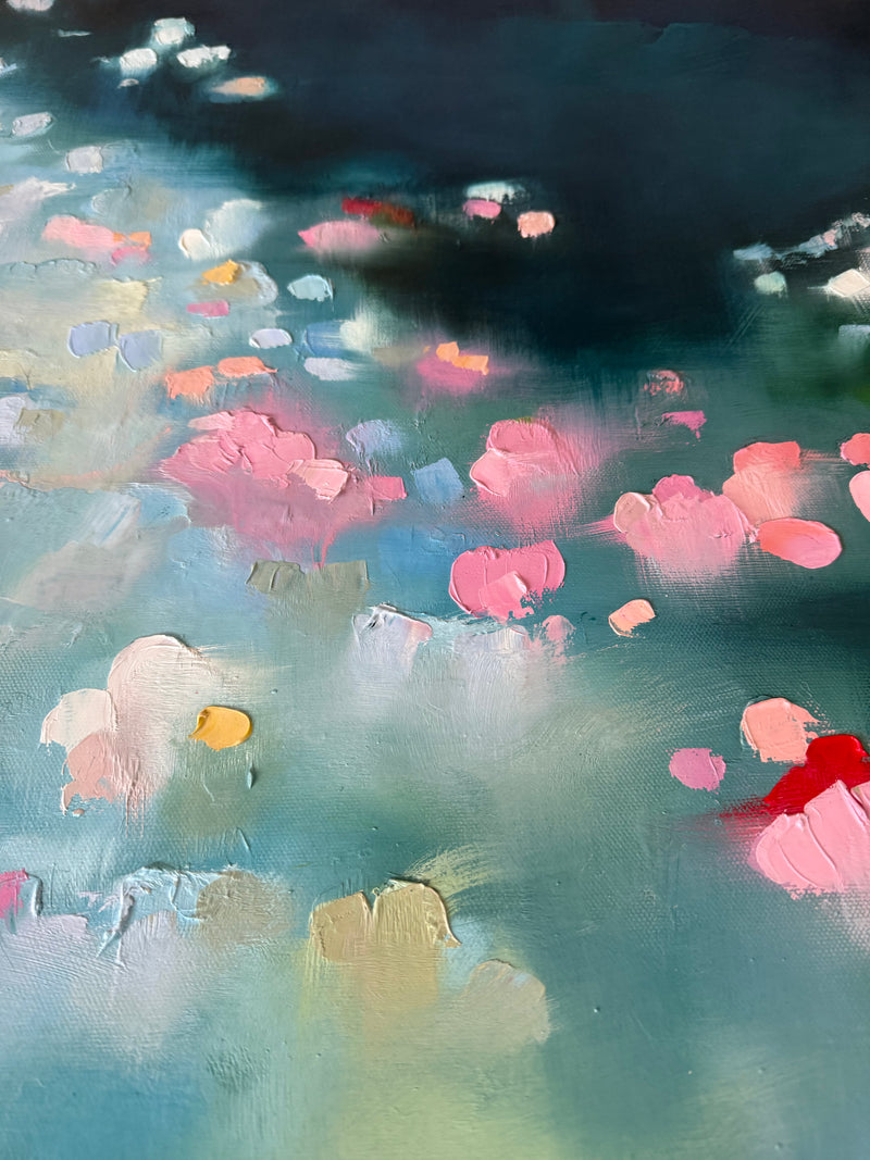 "Midnight Serenade" - 30x30"