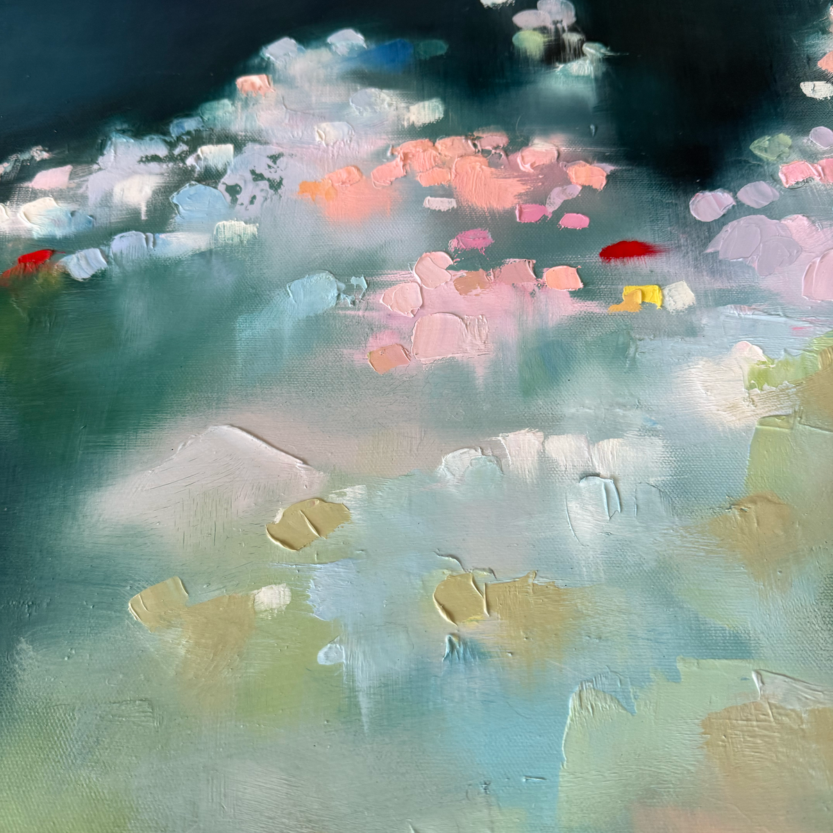 "Midnight Serenade" - 30x30"