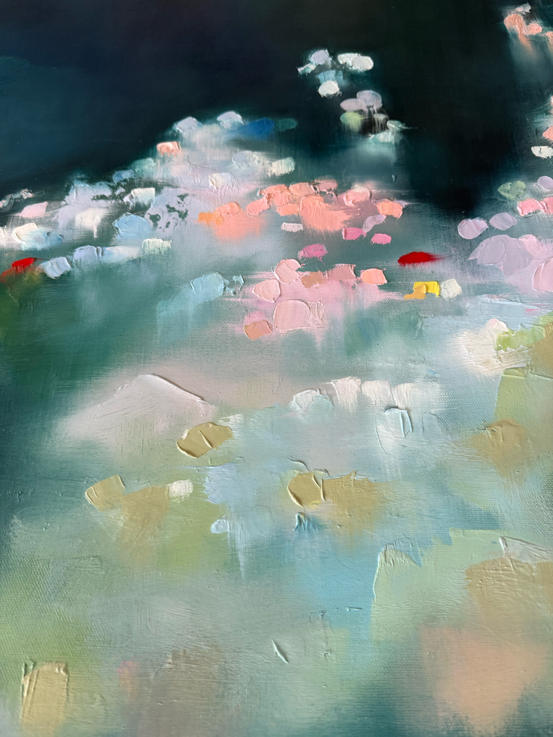 "Midnight Serenade" - 30x30"