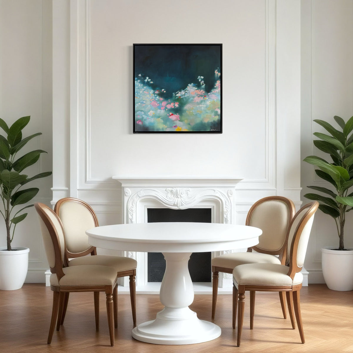 "Midnight Serenade" - 30x30"