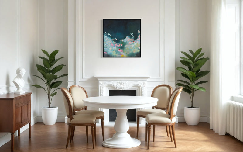 "Midnight Serenade" - 30x30"