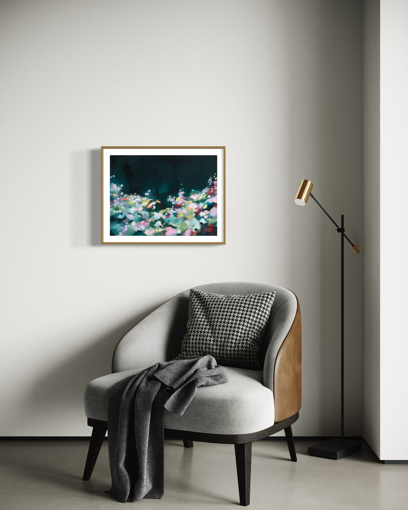 "Twilight Garden" - Art Print