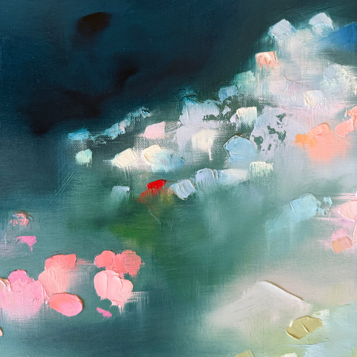 "Midnight Serenade" - 30x30"