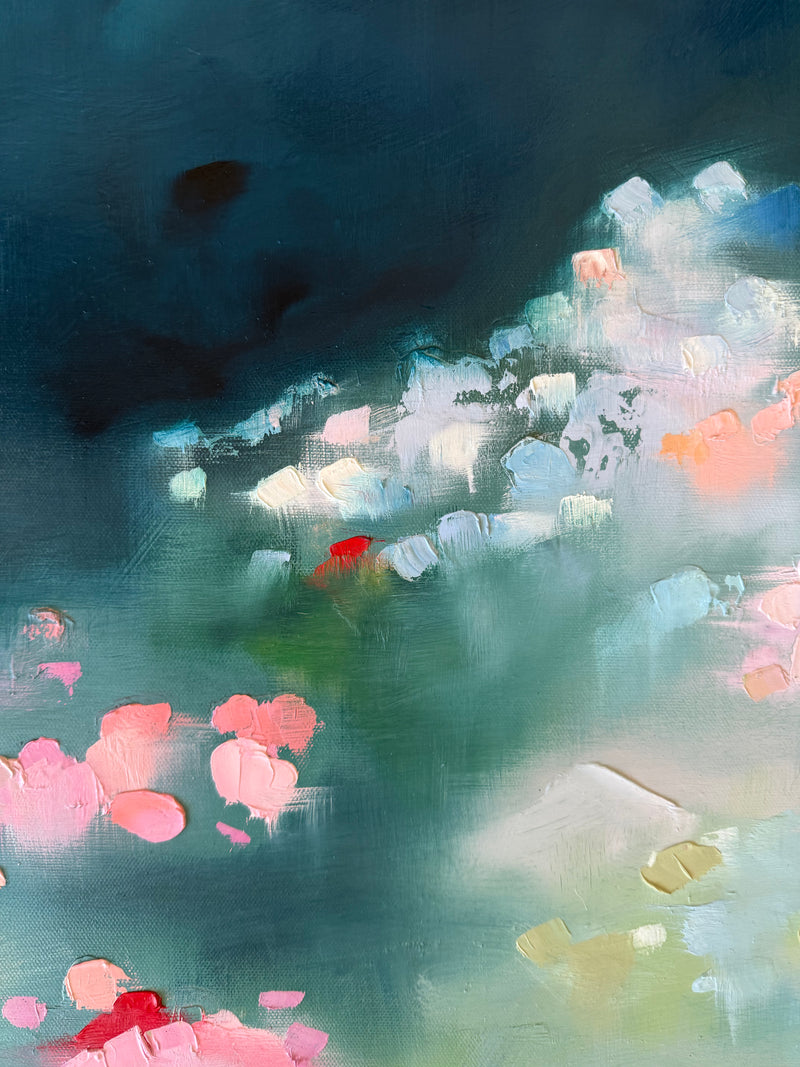 "Midnight Serenade" - 30x30"