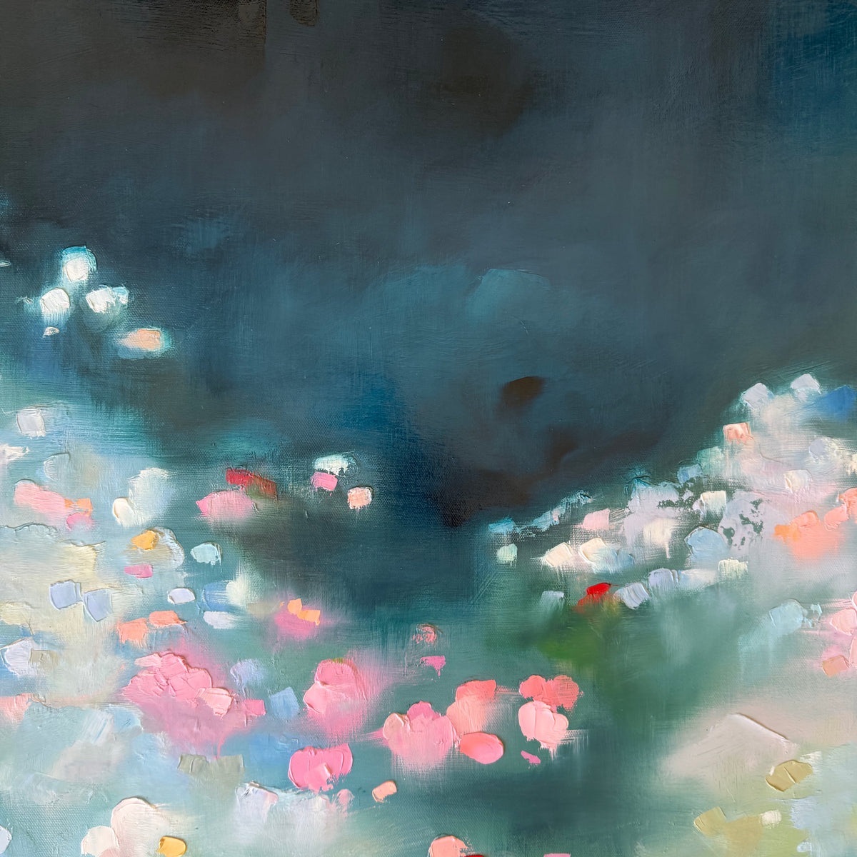 "Midnight Serenade" - 30x30"