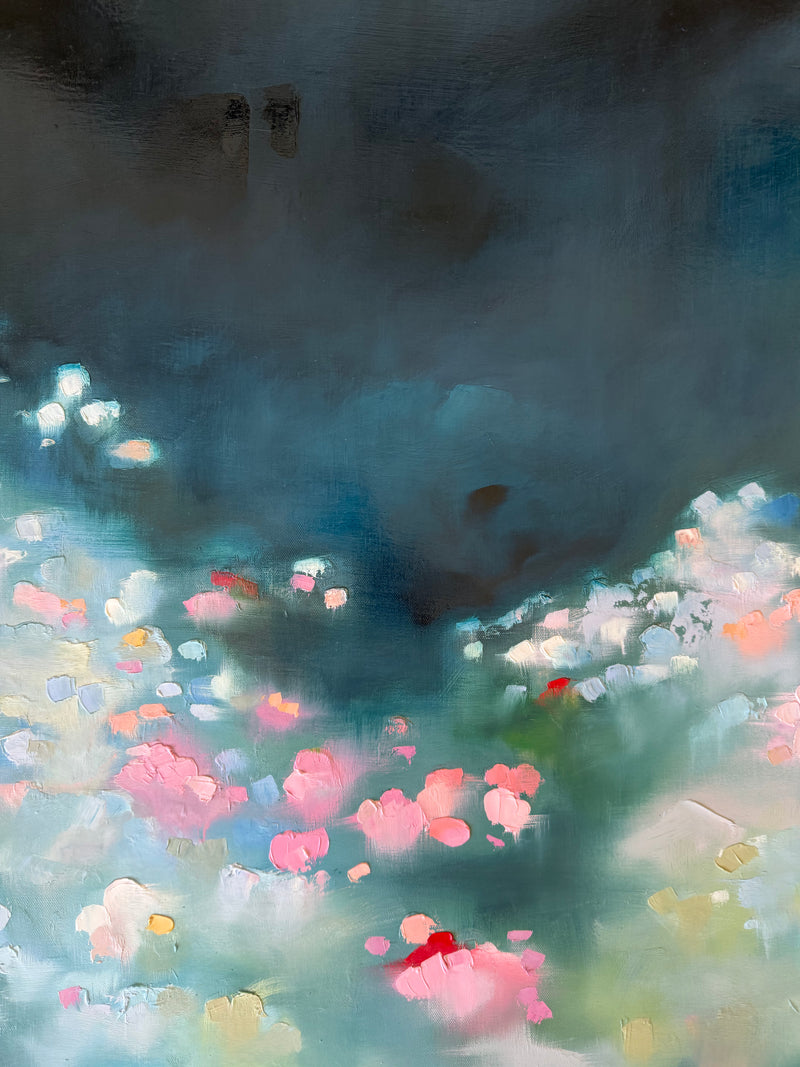 "Midnight Serenade" - 30x30"