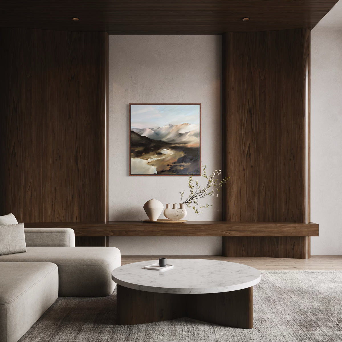 “Rust & Riverlight” - 36x36"