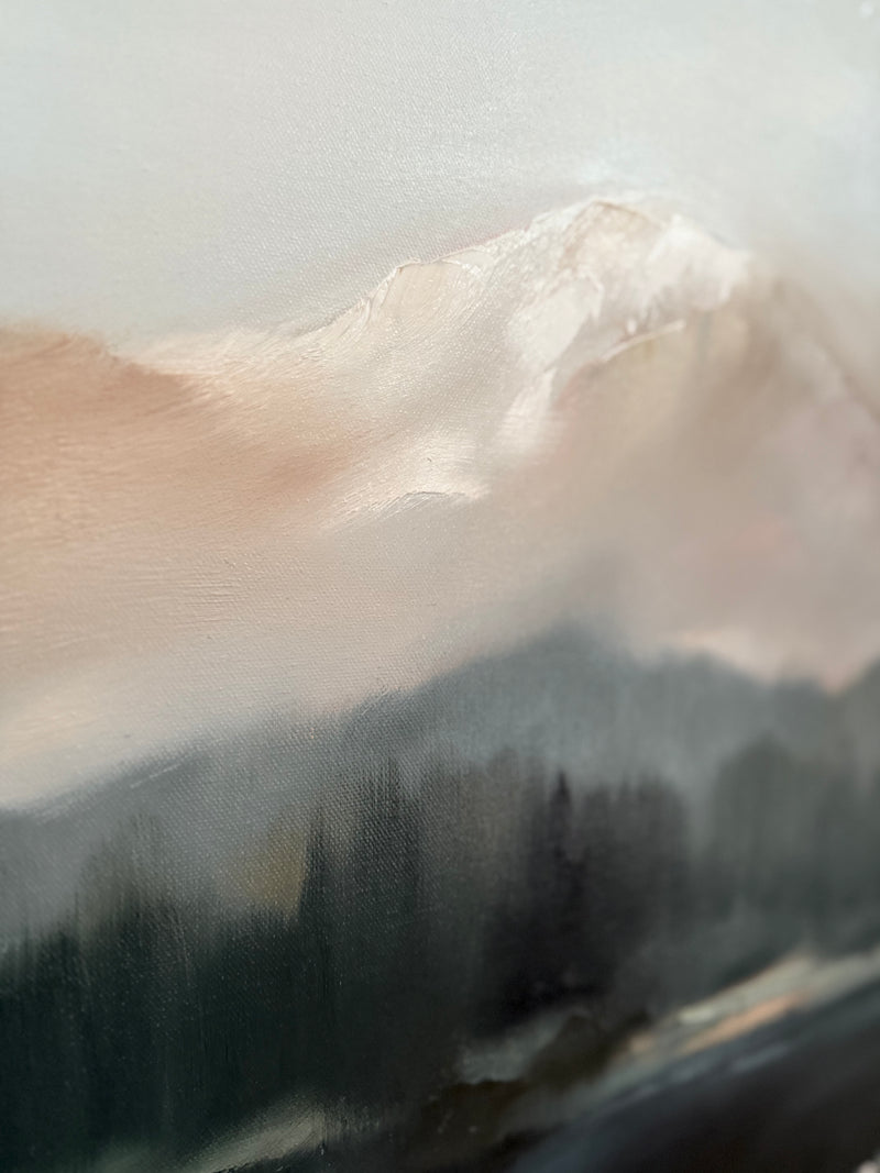 “Dusklight Blossoms" - 36x24"