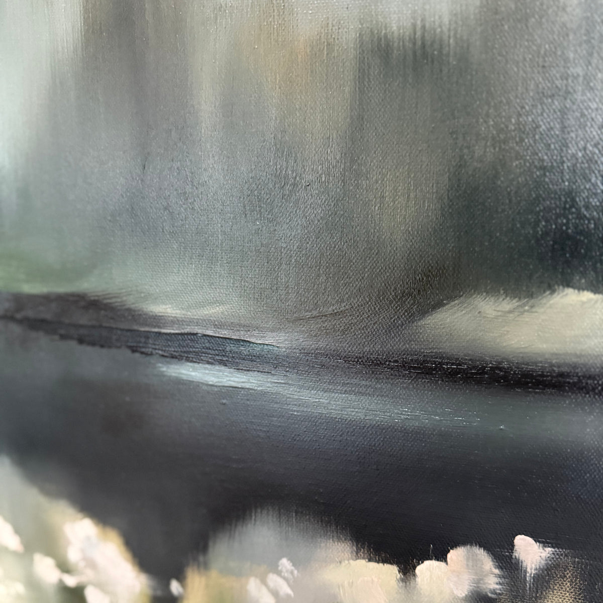 “Dusklight Blossoms" - 36x24"