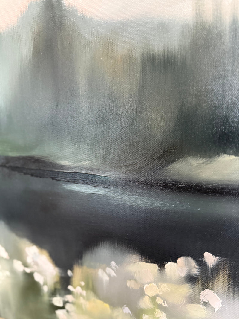 “Dusklight Blossoms" - 36x24"