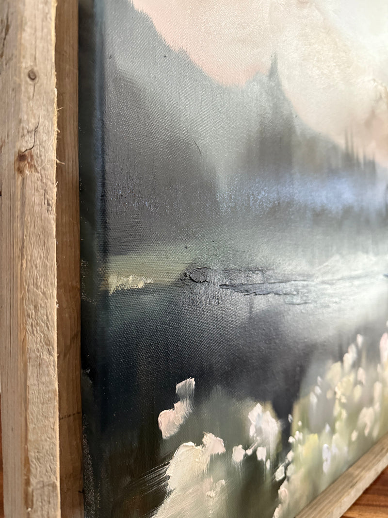 “Dusklight Blossoms" - 36x24"