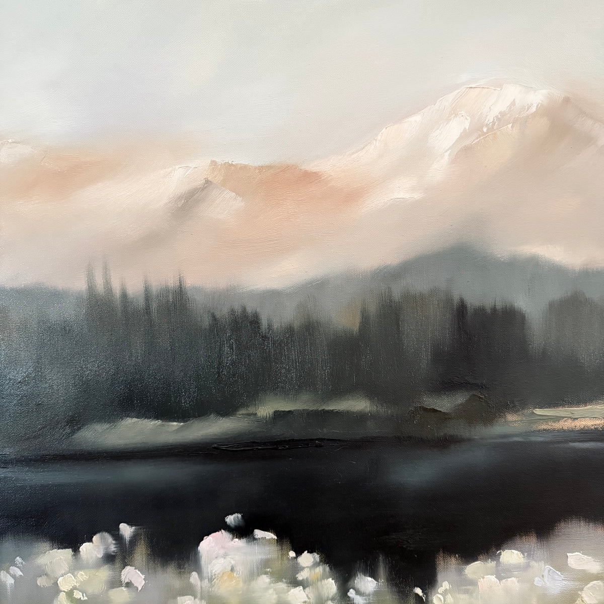 “Dusklight Blossoms" - 36x24"