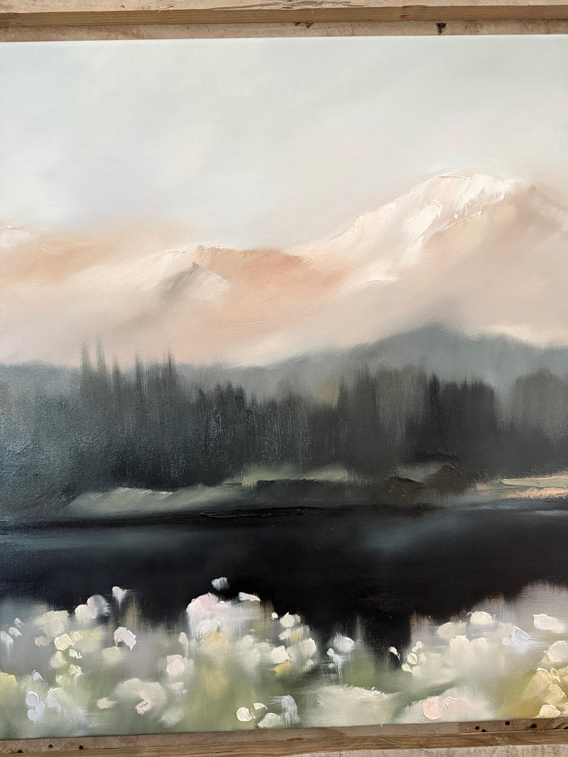 “Dusklight Blossoms" - 36x24"