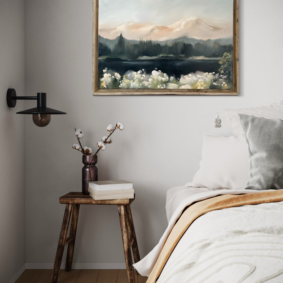 “Dusklight Blossoms" - 36x24"