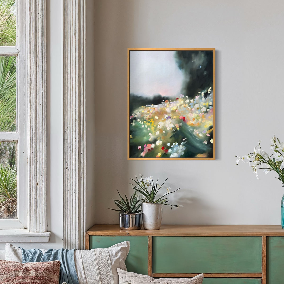 “Wild Garden" - 22x28"