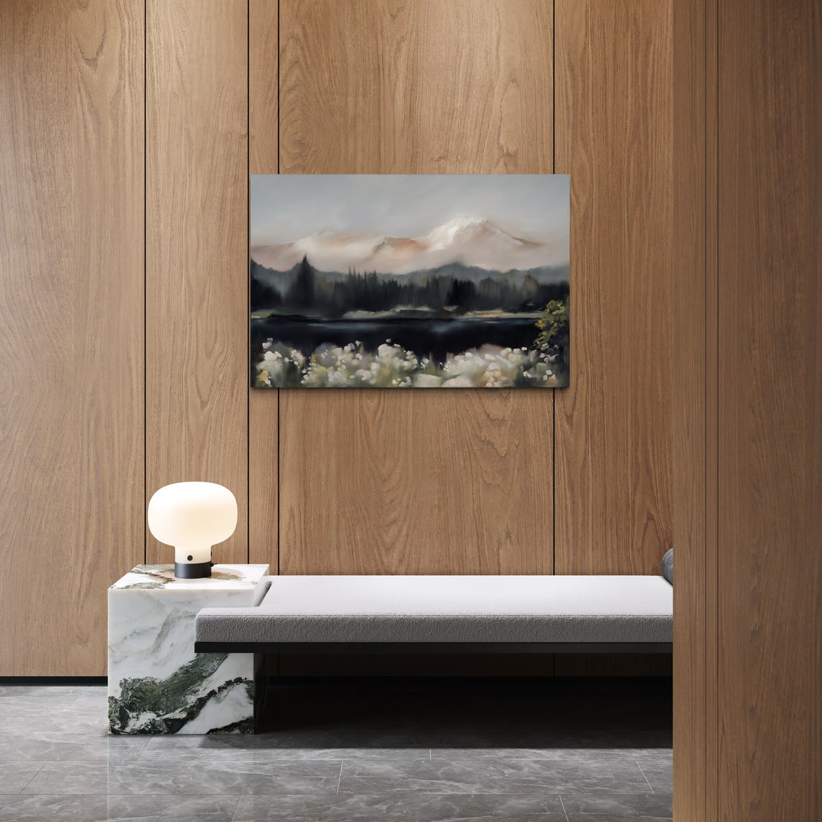 "Dusklight Blossoms" - Art Print