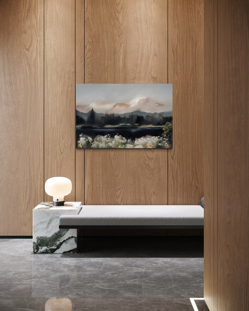 "Dusklight Blossoms" - Art Print