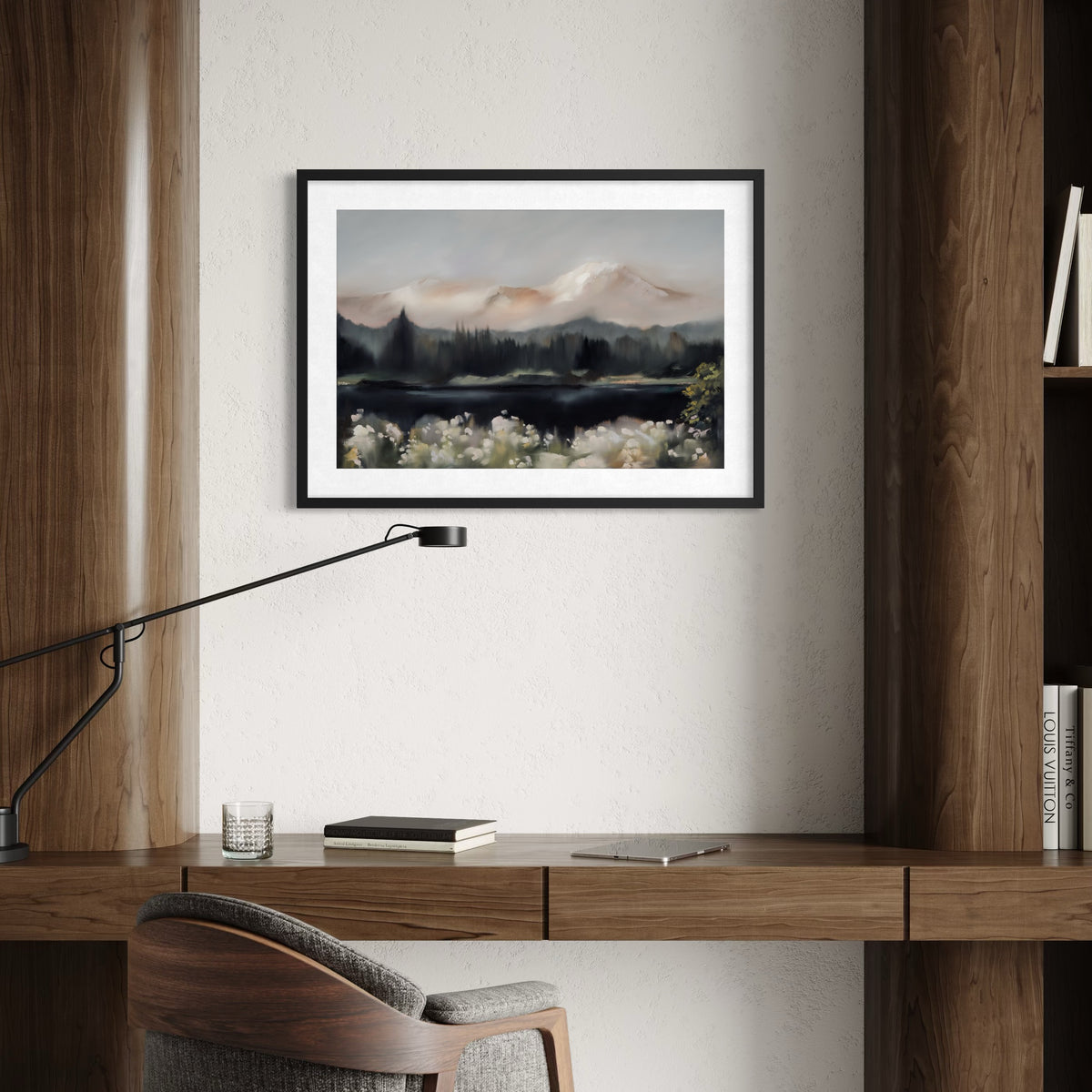 "Dusklight Blossoms" - Art Print