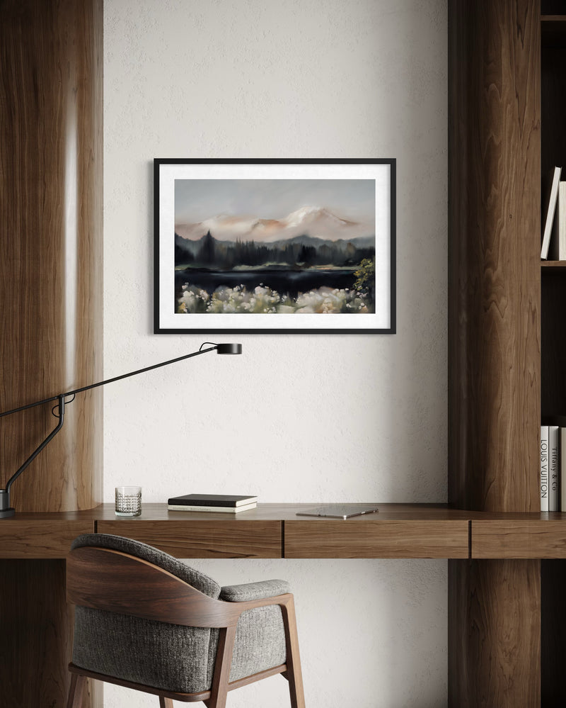 "Dusklight Blossoms" - Art Print