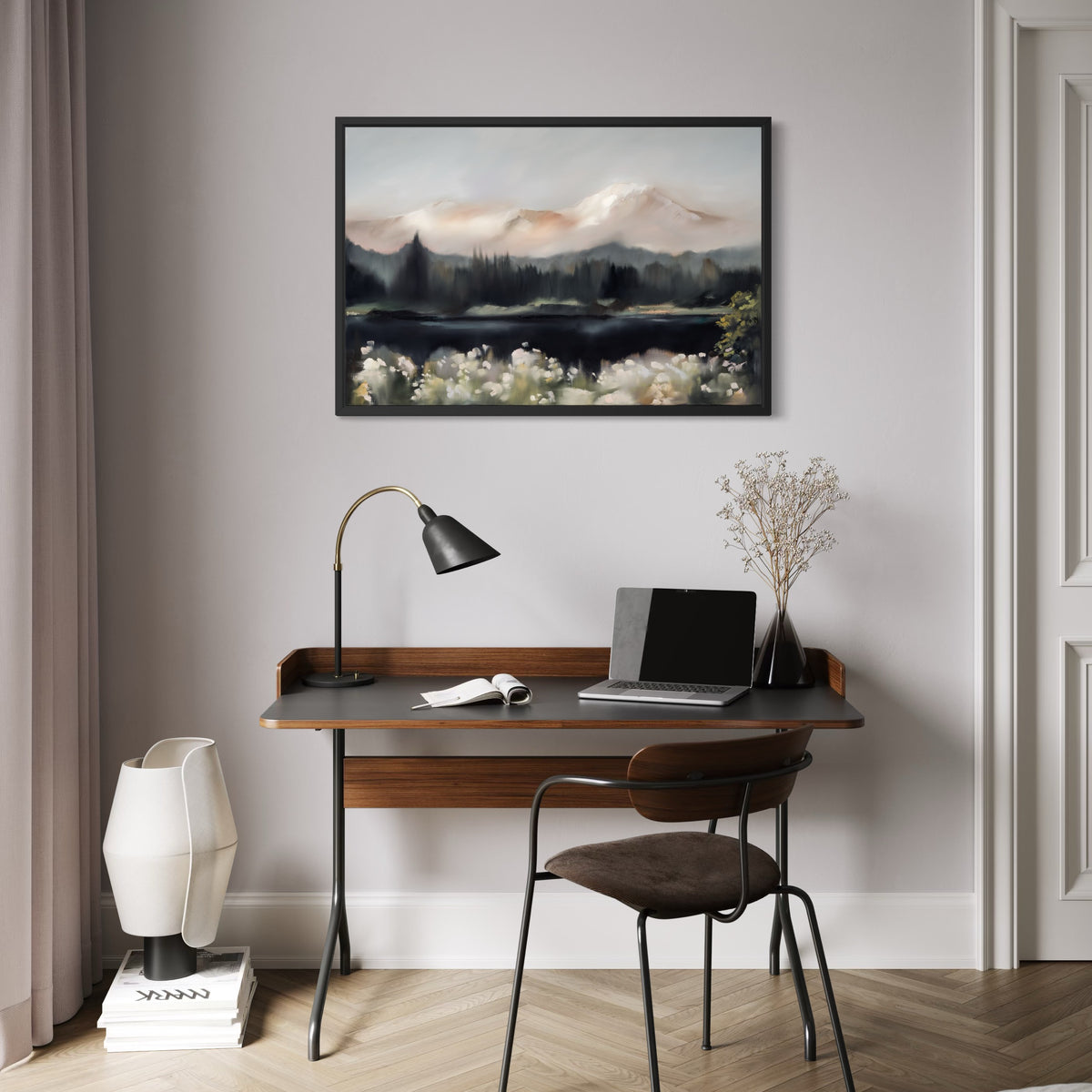 "Dusklight Blossoms" - Art Print