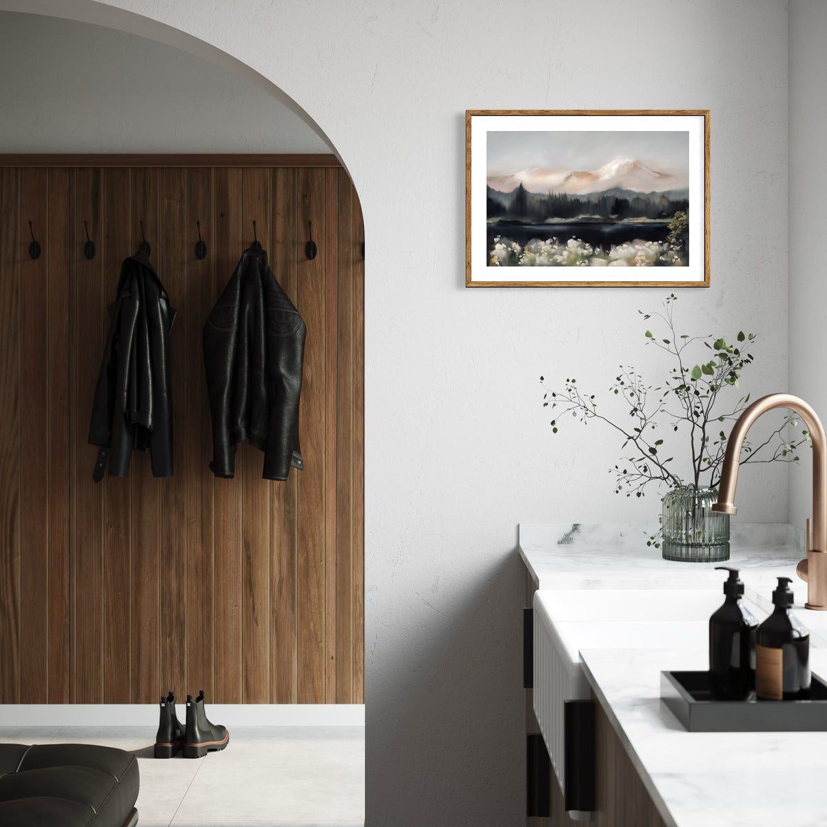 "Dusklight Blossoms" - Art Print