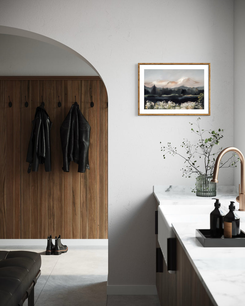 "Dusklight Blossoms" - Art Print