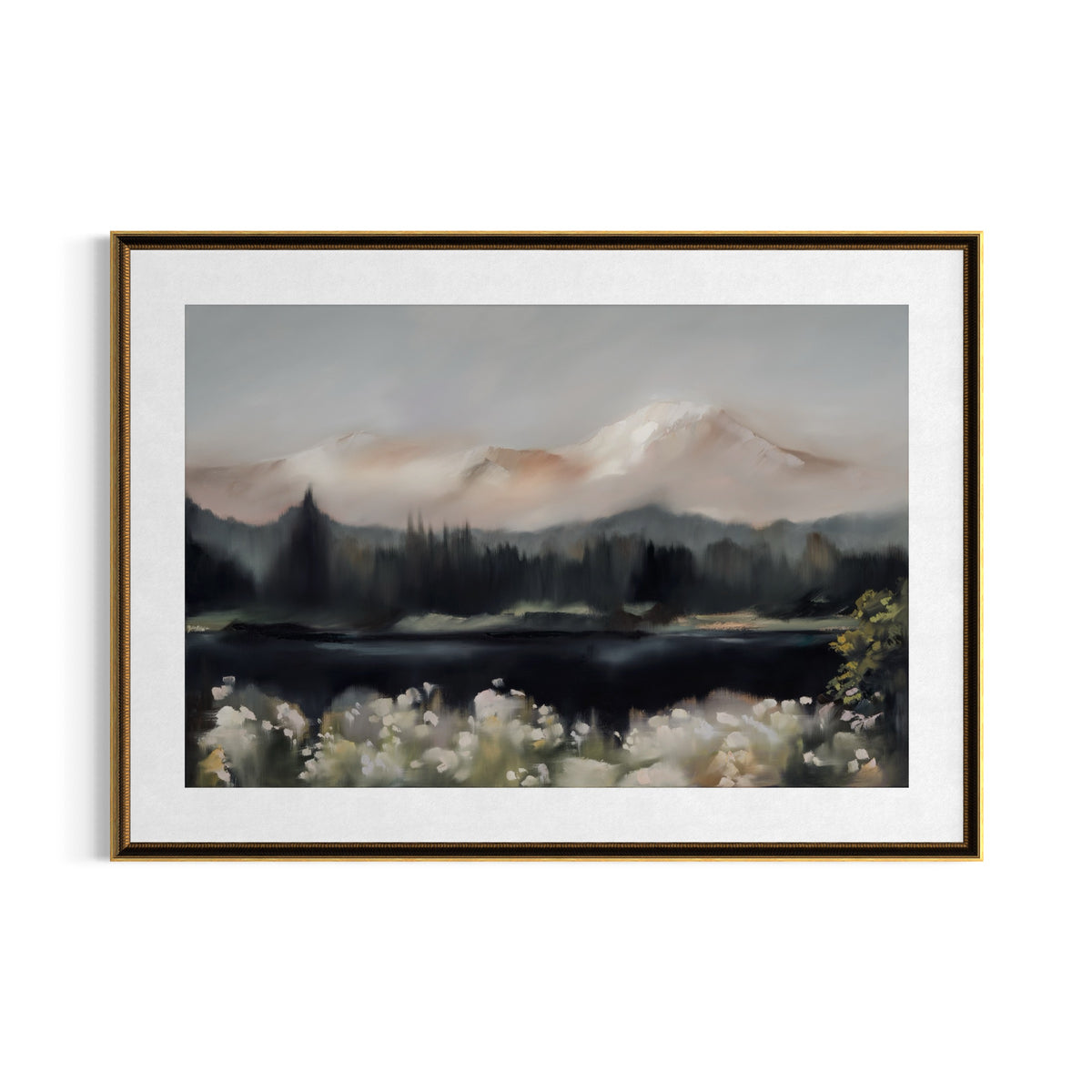 "Dusklight Blossoms" - Art Print