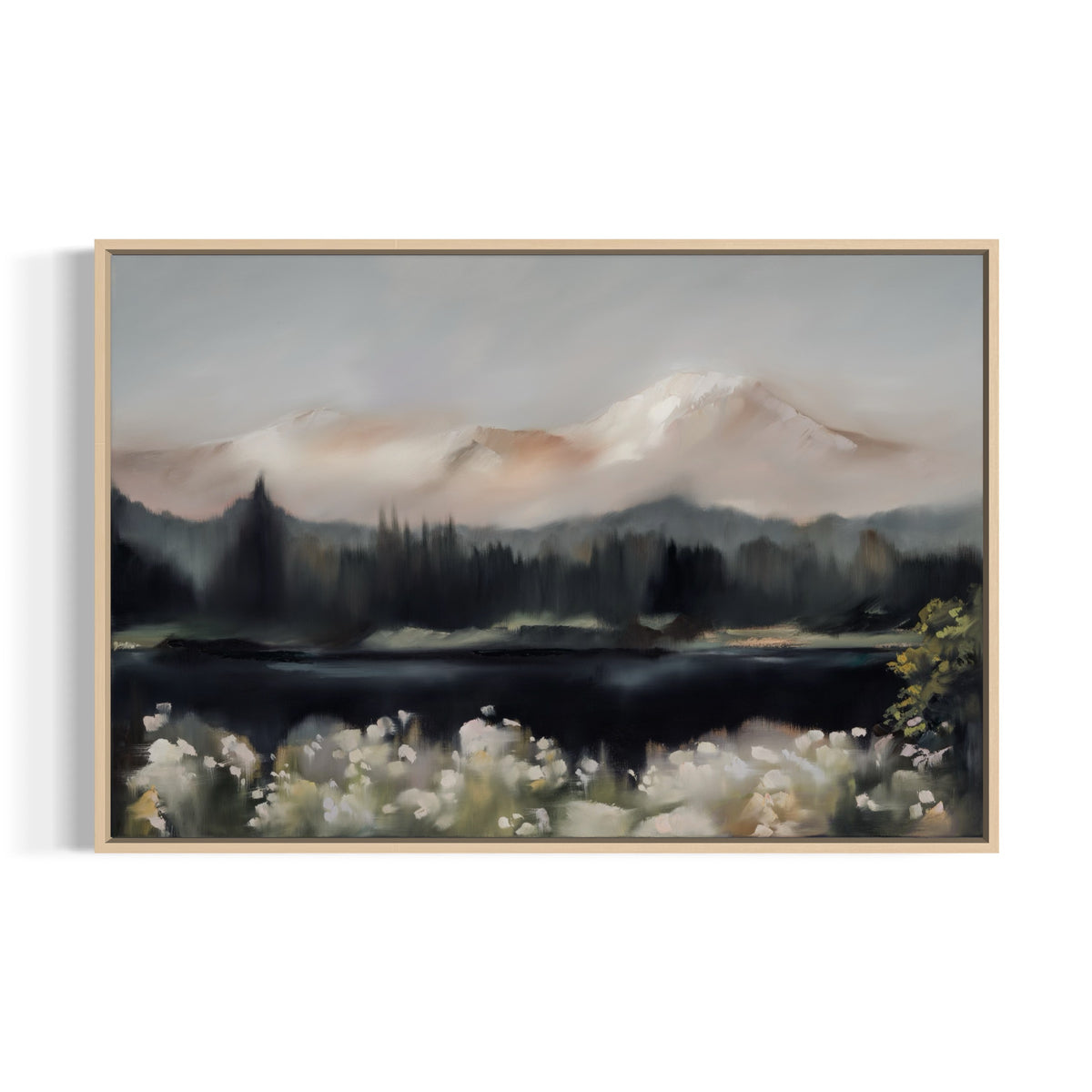 "Dusklight Blossoms" - Art Print