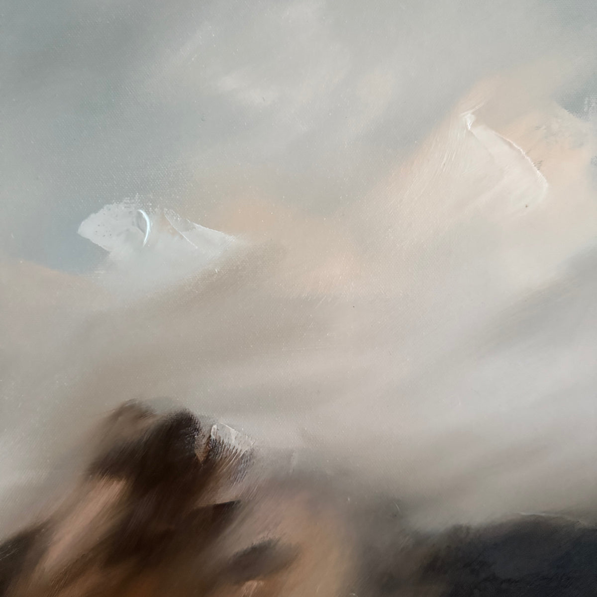 "Ancient and Unbothered" - 36x48"