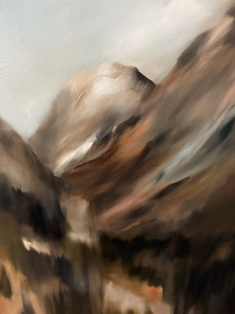 "Ancient and Unbothered" - 36x48"