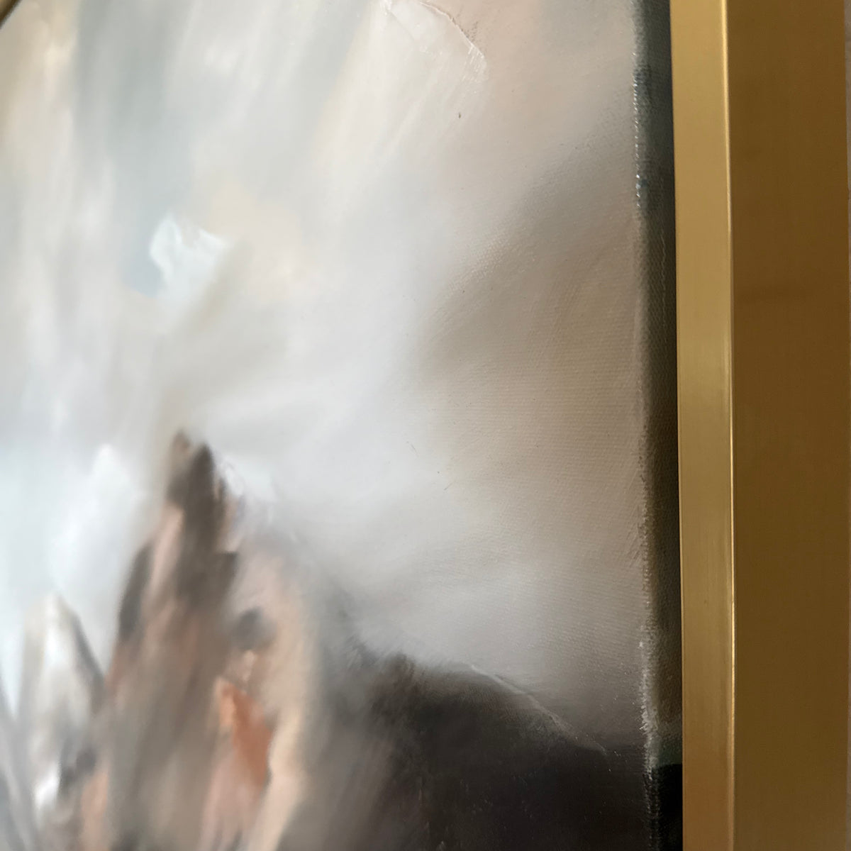 "Ancient and Unbothered" - 36x48"