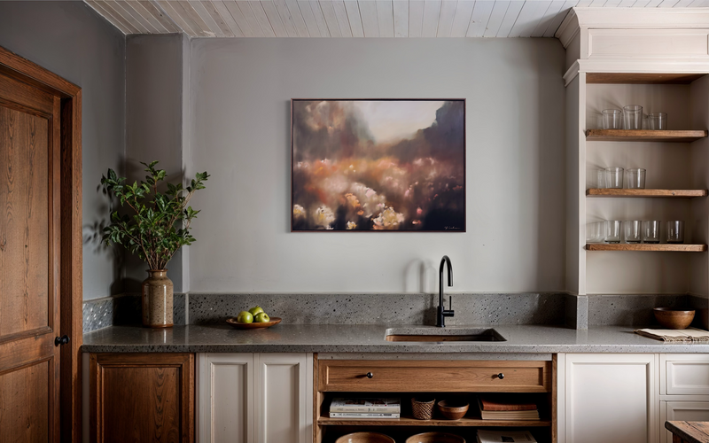 “What the Flowers Saw" - 40x30"