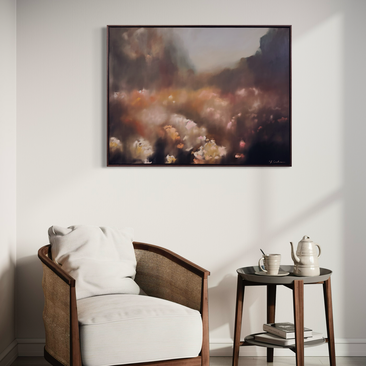 “What the Flowers Saw" - 40x30"