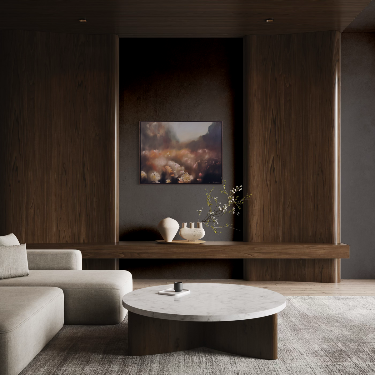 “What the Flowers Saw" - 40x30"