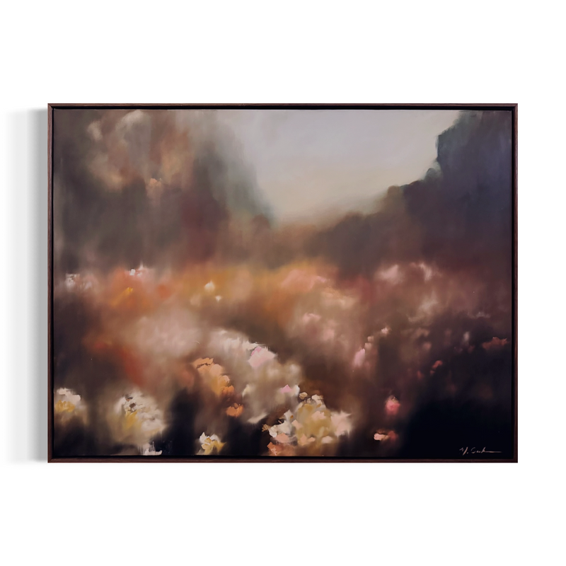 “What the Flowers Saw" - 40x30"