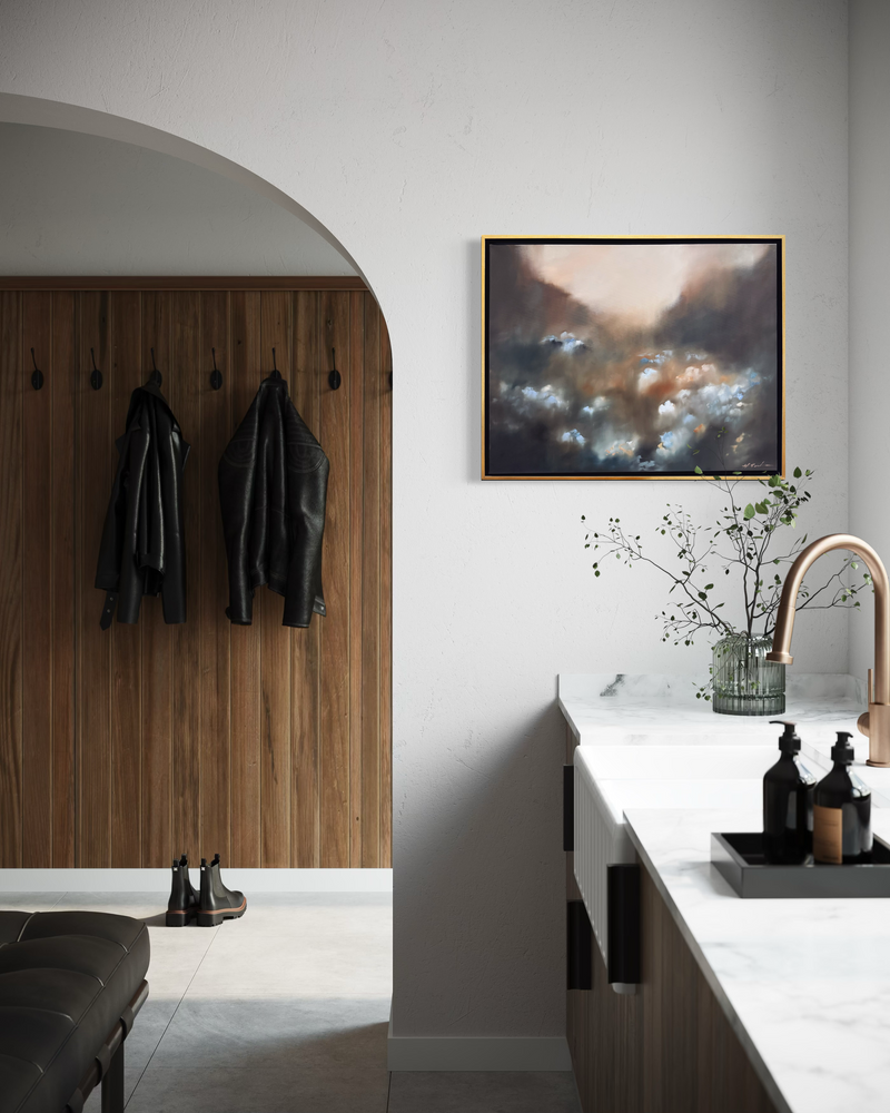 "Prelude in Bloom - 28x22"