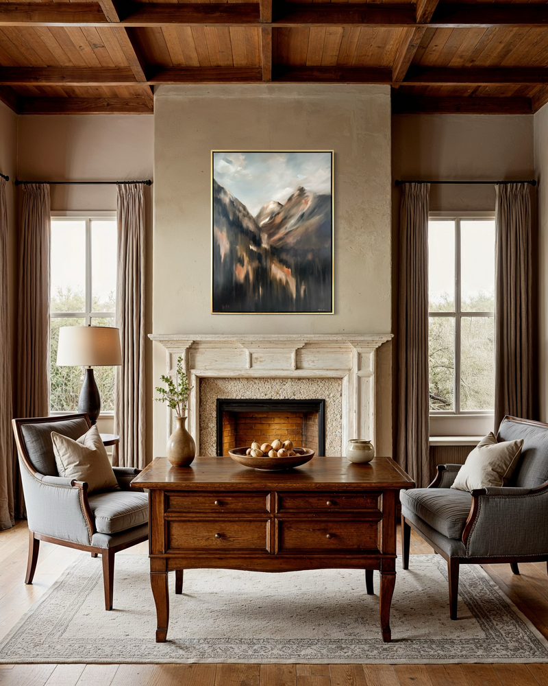 "Ancient and Unbothered" - 36x48"