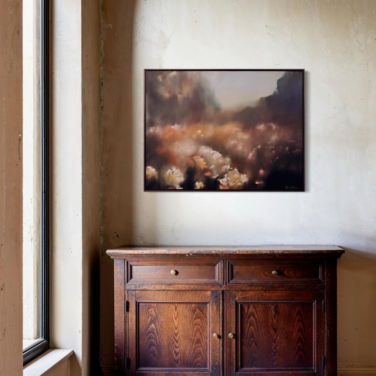 “What the Flowers Saw" - 40x30"