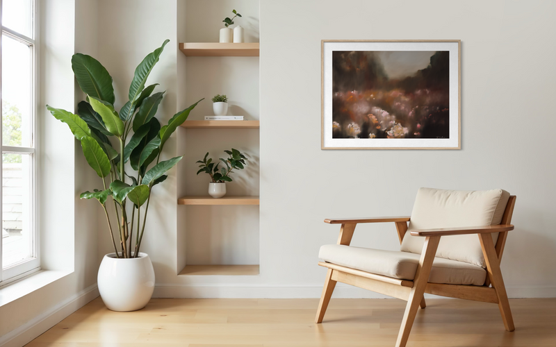 "What the Flowers Saw," Limited Edition Print