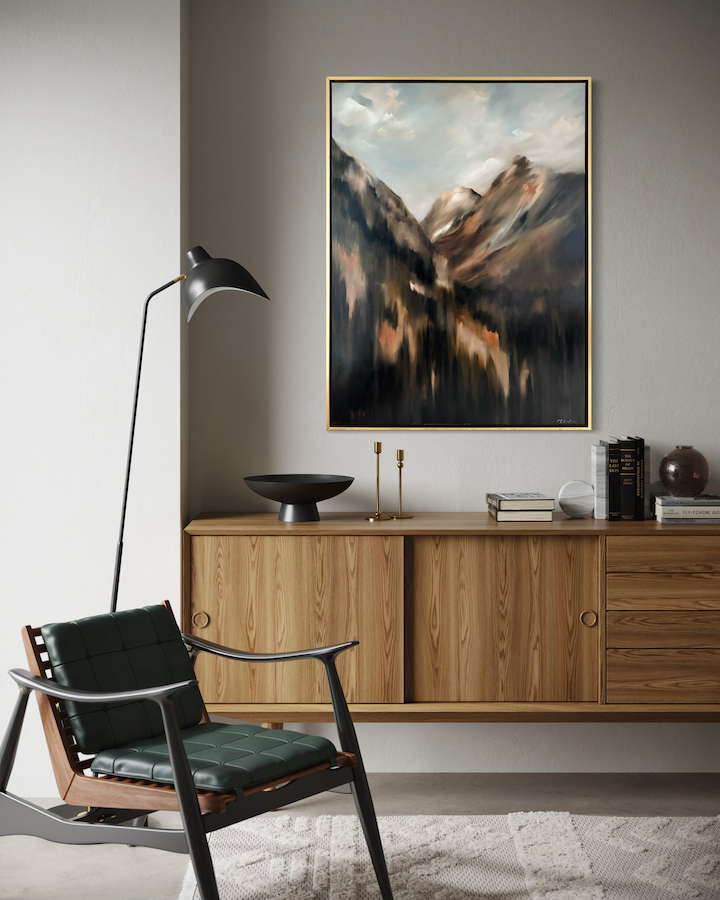 "Ancient and Unbothered" - 36x48"