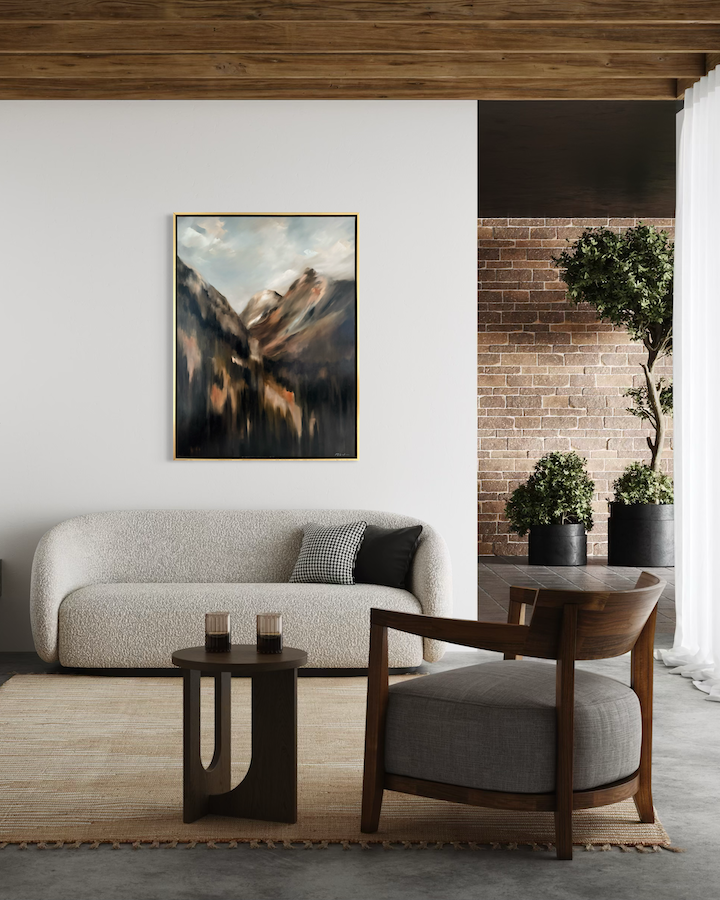 "Ancient and Unbothered" - 36x48"