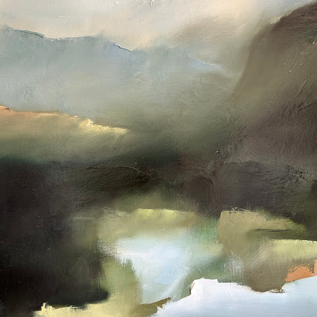 "Misty Canyon Realm" - "18x24