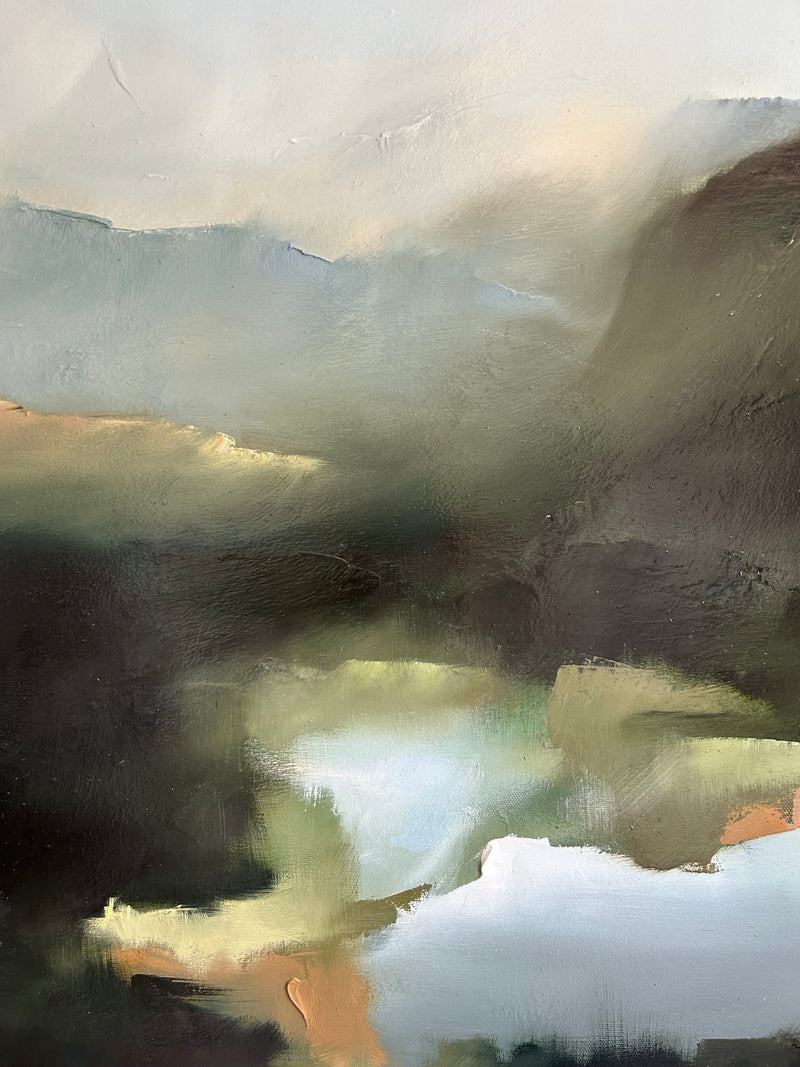 "Misty Canyon Realm" - "18x24