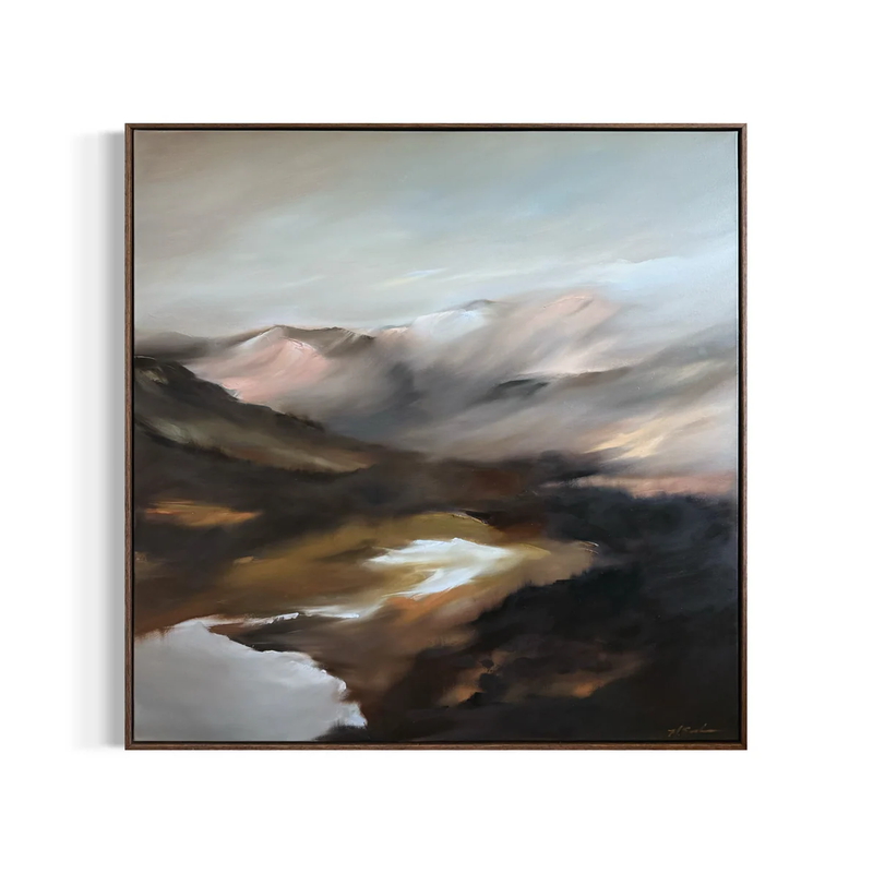 “Rust & Riverlight” - 36x36"