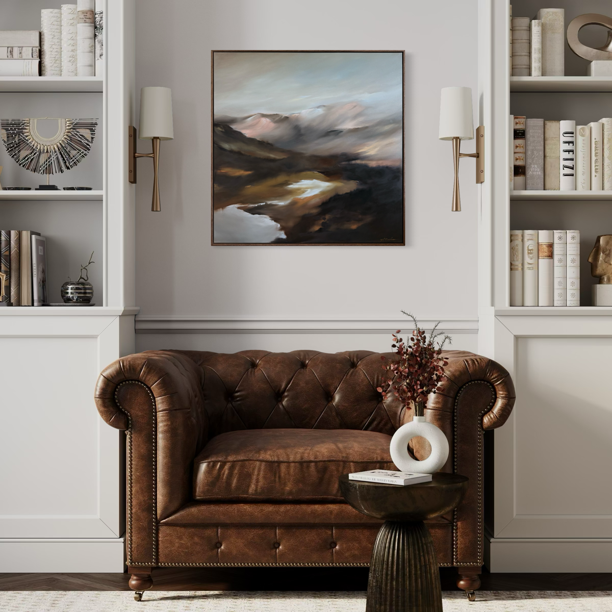 “Rust & Riverlight” - 36x36"