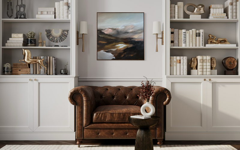 “Rust & Riverlight” - 36x36"