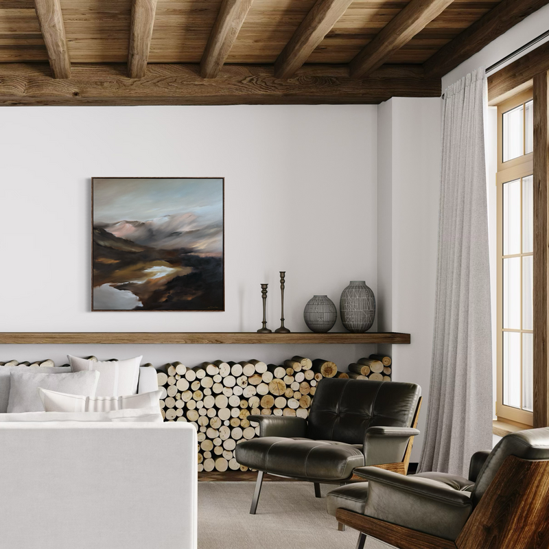 “Rust & Riverlight” - 36x36"